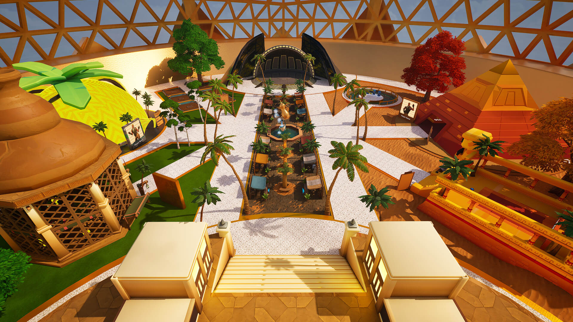 Fortnite Lantern Fest map